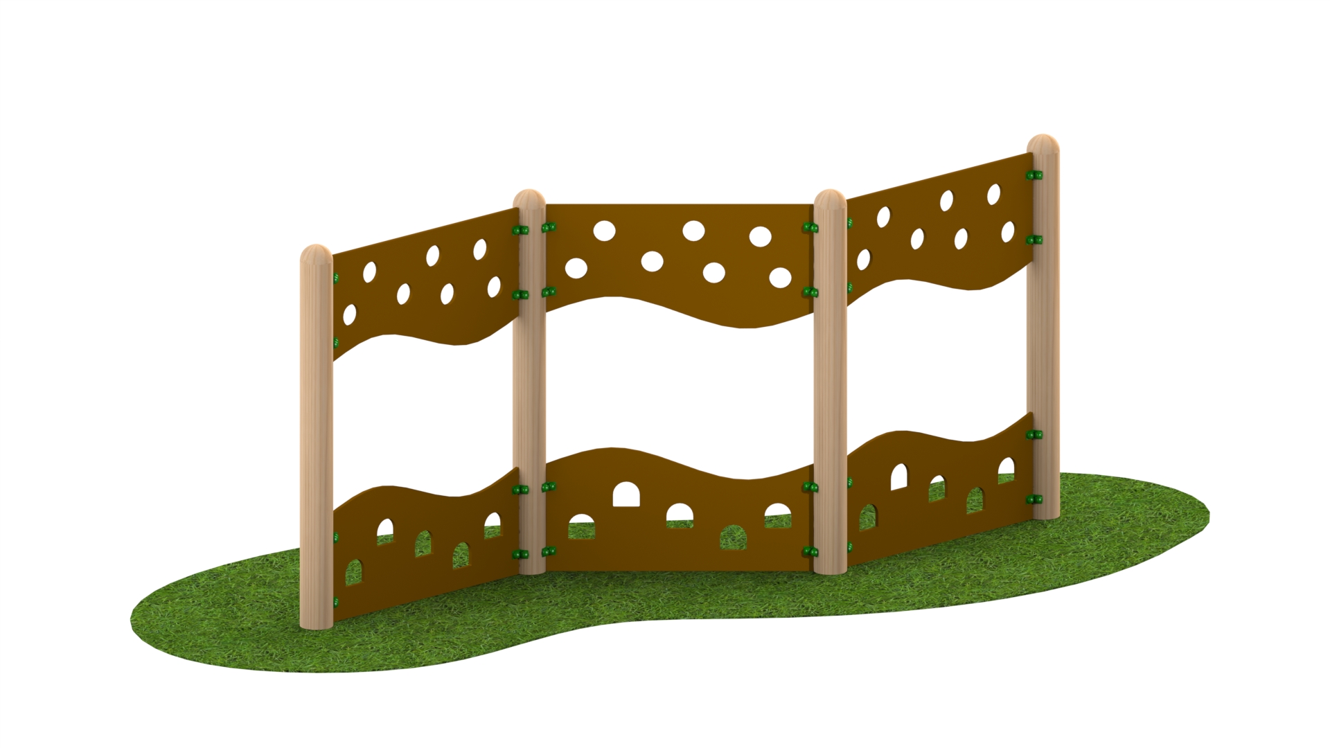 Zig Zag Traverse Wall Double Sided